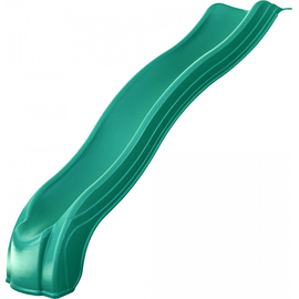 Горка пластиковая цвет зеленый 2,30 m для платформы 1,2-1,25 м